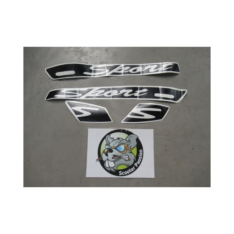 copy of Kit stickers "Sport" voor Vespa GTS - ZWART bij scooter passion in belgie
