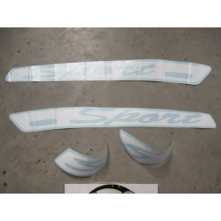 Kit stickers "Sport" voor Vespa GTS - BLAUW