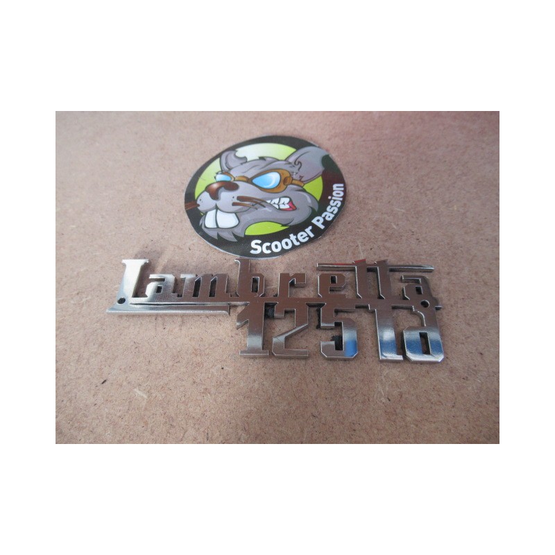 embleem lambretta LD 125 beenschild belgie te koop
