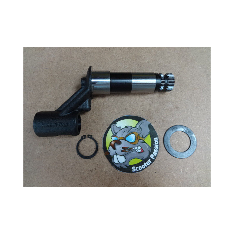 Axe de pédale de kick Lambretta Serie 3 1966 à 1969, GP/DL - Axe 65mm chez scooter passion