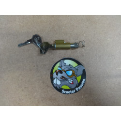 Serrure ZADI neiman de direction pour Vespa 50 R/​125  chez scooter passion