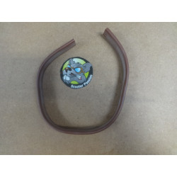 ROOD coating achterbank handvat Lambretta D150 1954 tot 1956 bij scooter passion