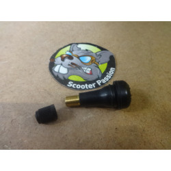Valve PIAGGIO pour pneu tubeless long pour Vespa ET2/​ET4/​LX/​LXV/​S 50-150ccm chez scooter passion