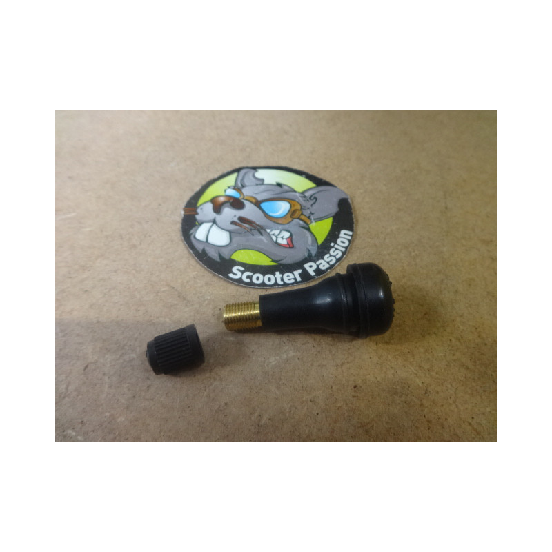 Valve PIAGGIO pour pneu tubeless long pour Vespa ET2/​ET4/​LX/​LXV/​S 50-150ccm chez scooter passion