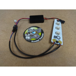 Ontvanger set voor LED systeem elektriche step Dualtron Storm