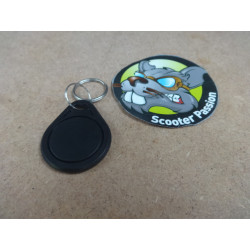 puce badge nfc cle trottinette vsett