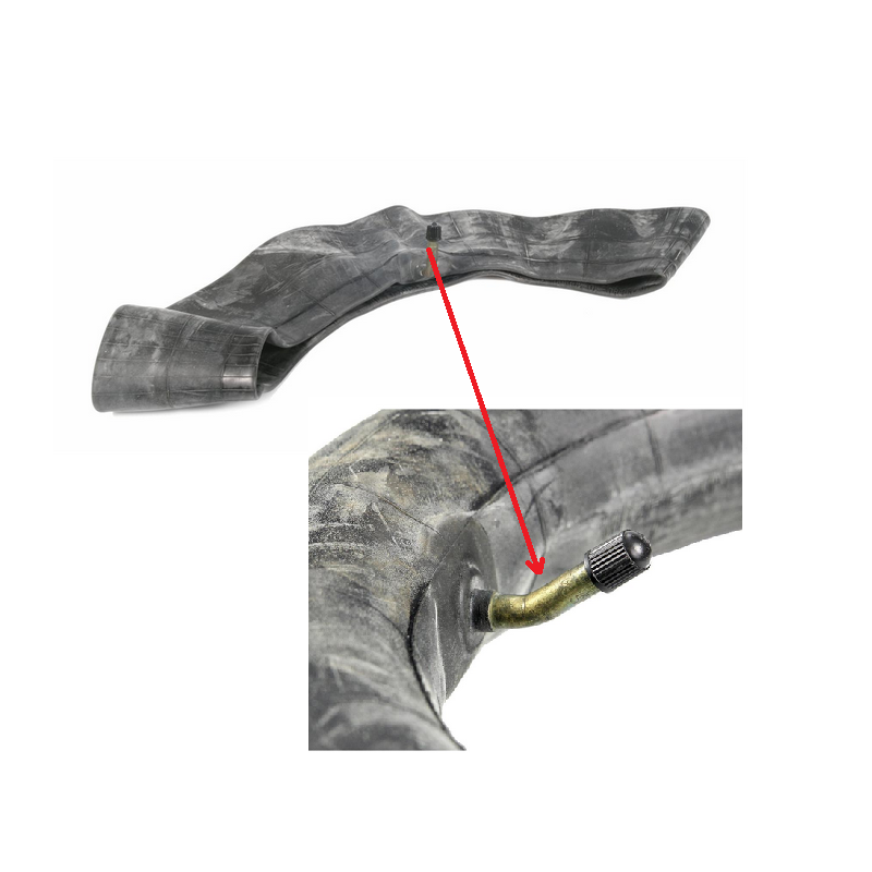 chambre à air michelin Vespa 10 60° valve