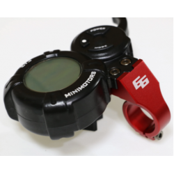 Steun CNC voor LCD scherm Minimotors Eye3  - ROOD