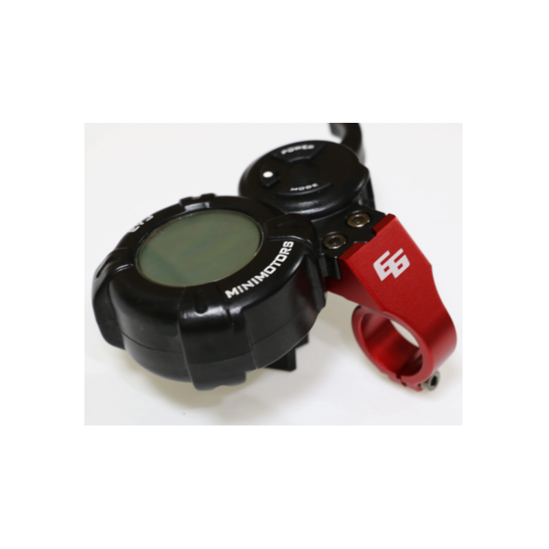 Steun CNC voor LCD scherm Minimotors Eye3  - ROOD