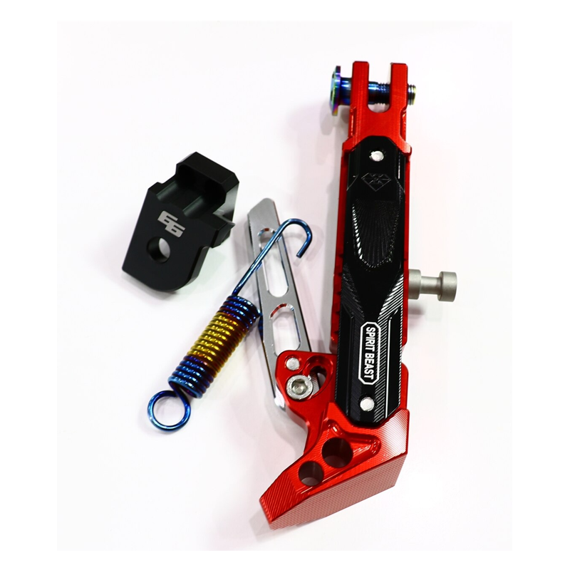 versterkte zijpoot standaard elektrische step dualtron thunder