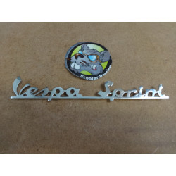 Insigne "Vespa Sprint" arrière pour Vespa 125 GT/​Sprint  chez scooter passion en belgique et en france