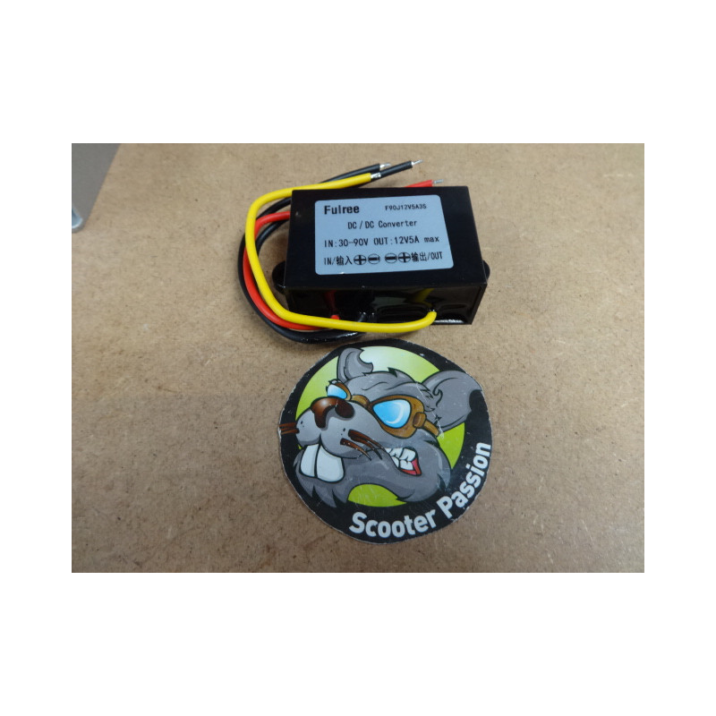 convertisseur 12V 5A trottinette électrique