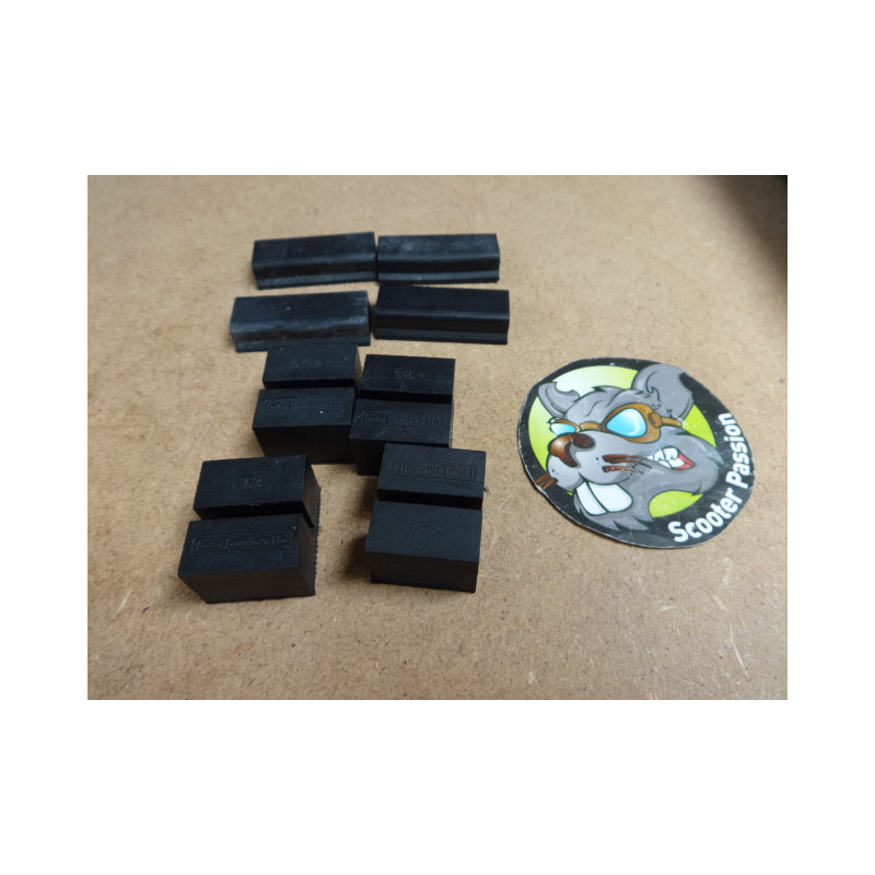 set rubber benzinetank lambretta li tv
