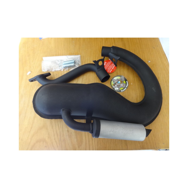 Leovince "Banana" type uitlaat voor Vespa 50/N/L/R/Special in belgië