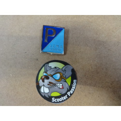 PIAGGIO stalen embleem voor...