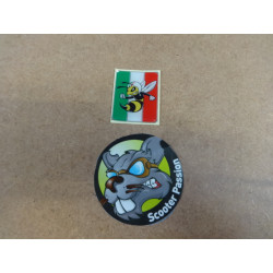 Sticker blazoen wesp - Italië