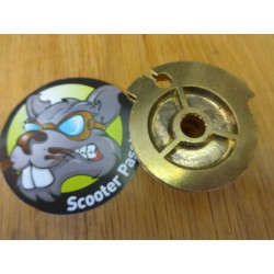 Bevestigingsysteem gaskabel stuur Lambretta lI TV SX te koop belgie