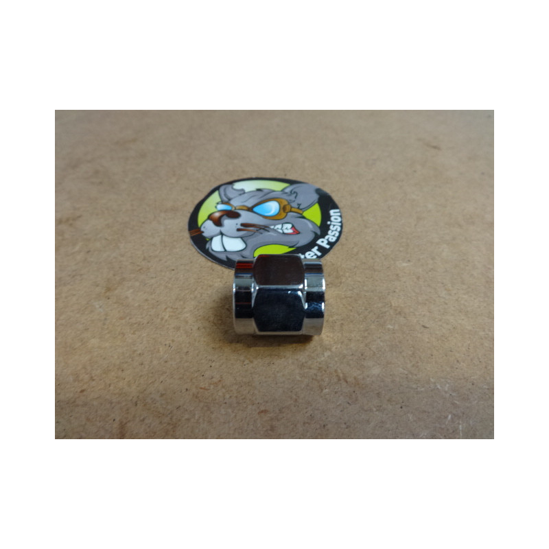 Ecrou chromé 12mm moyeu avant Lambretta A, B, C, LC, C, LC