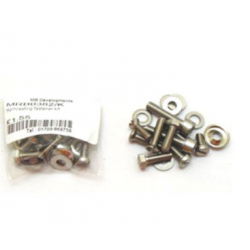 RVS bevestigingset achterspatbord Lambretta Serie 1, Serie 2