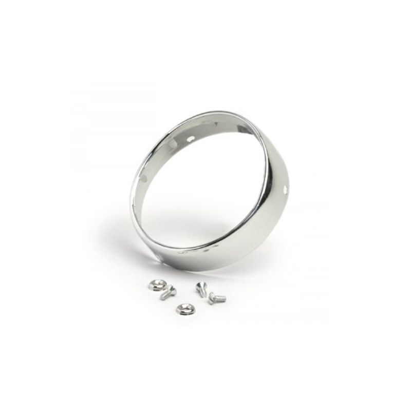 chrome rand voorlicht lambretta junior