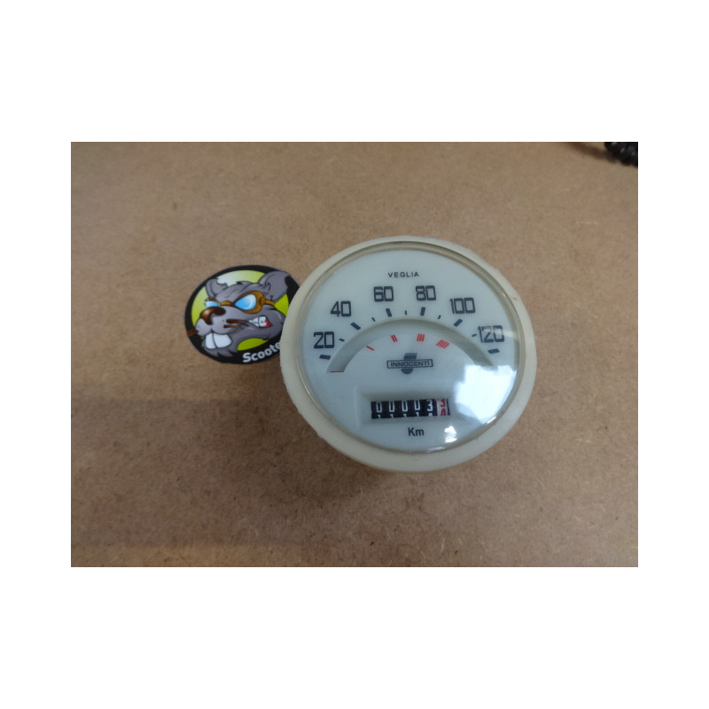 compteur 120 km/h lambretta li tv serie 1 serie 2
