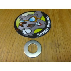 Rvs Rondelle voorwielas...