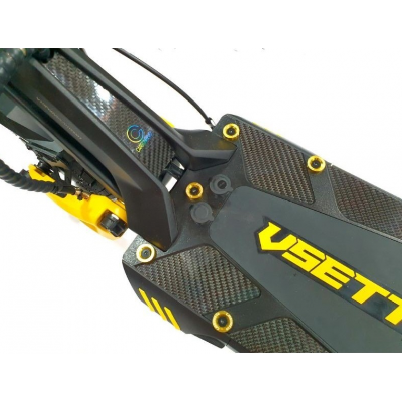 Carbone stickers set eletkrische step Vsett10+