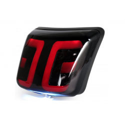 feu arrière led vespa gts noir fumé