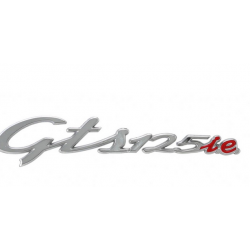 GTS 125 i.e." badge rechterspatbord voor Vespa GTS Super 125ccm