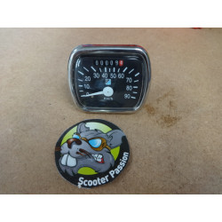 Compteur logo PIAGGIO NOIR pour vespa VNA chez scooter passion