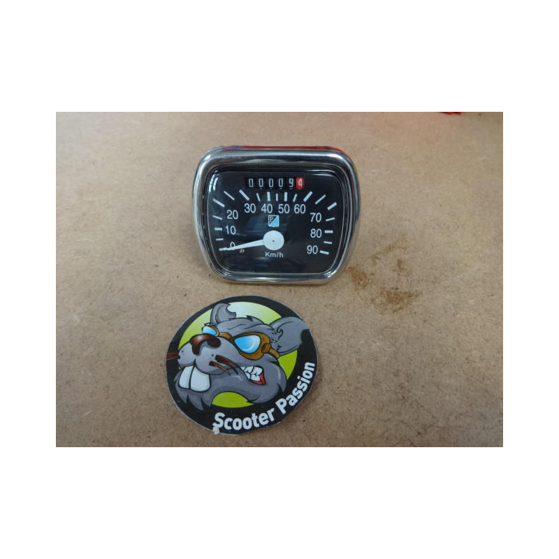 Compteur logo PIAGGIO NOIR pour vespa VNA chez scooter passion
