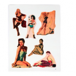 Stickers set PIN-UP / B -...