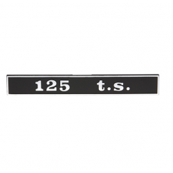 Insigne "125 t.s" arrière...