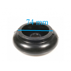 Soufflet d'admission Ø 74mm pour Vespa 125 V1-15/​V30-33/​VM/​VU/​Hoffmann