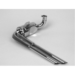 Uitlaat Abarth RVS Vespa PX 80 à15, Sprint, TS , GT,GTR, GL150