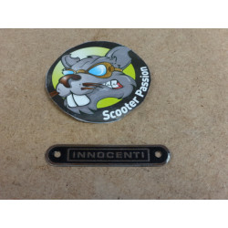 Zadel embleem INNOCENTI...