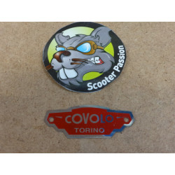 Zadel embleem COVOLO voor...