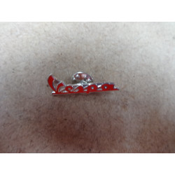 Pins "Vespa" rouge chez scooter passion en belgique et en france