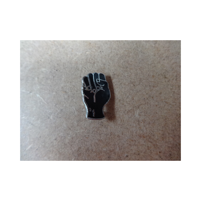 Pins "Keep the face" noir  chez scooter passion