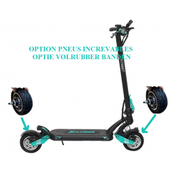 elektrische step Vsett9 met volrubber banden