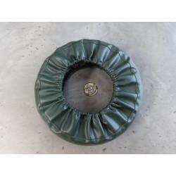 reserwiel cover groen lambretta E F D LD te koop belgie