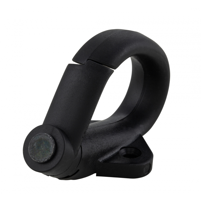 Crochet de casque et bagages NOIR pour Vespa chez scooter passion en Belgique et en france