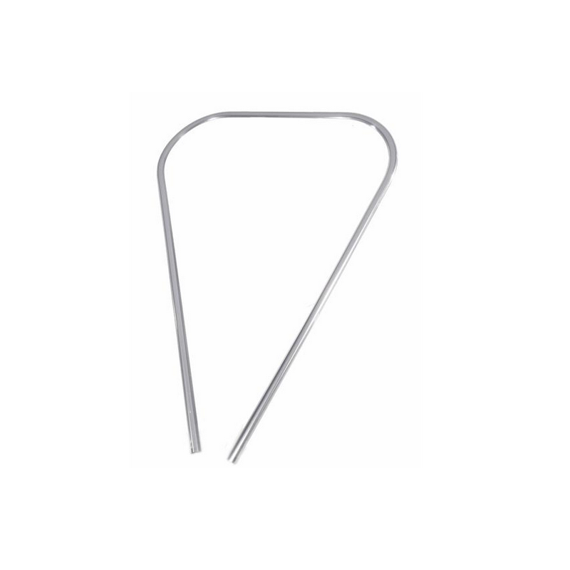 Contour tablier Vespa PX Plastic - CHROME