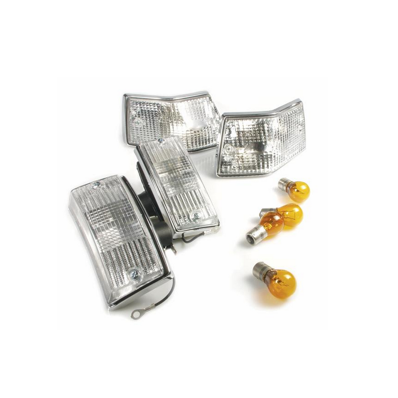 clignoteurs transparents blanc vespa px