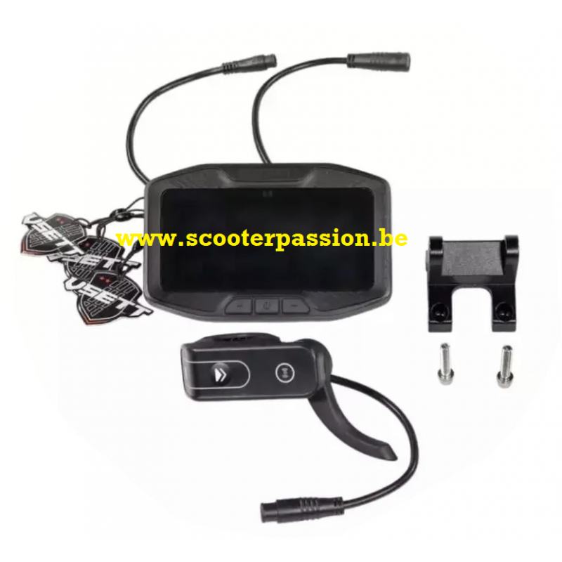ecran couleur tft led trottinette électrique vsett display à vendre belgique france