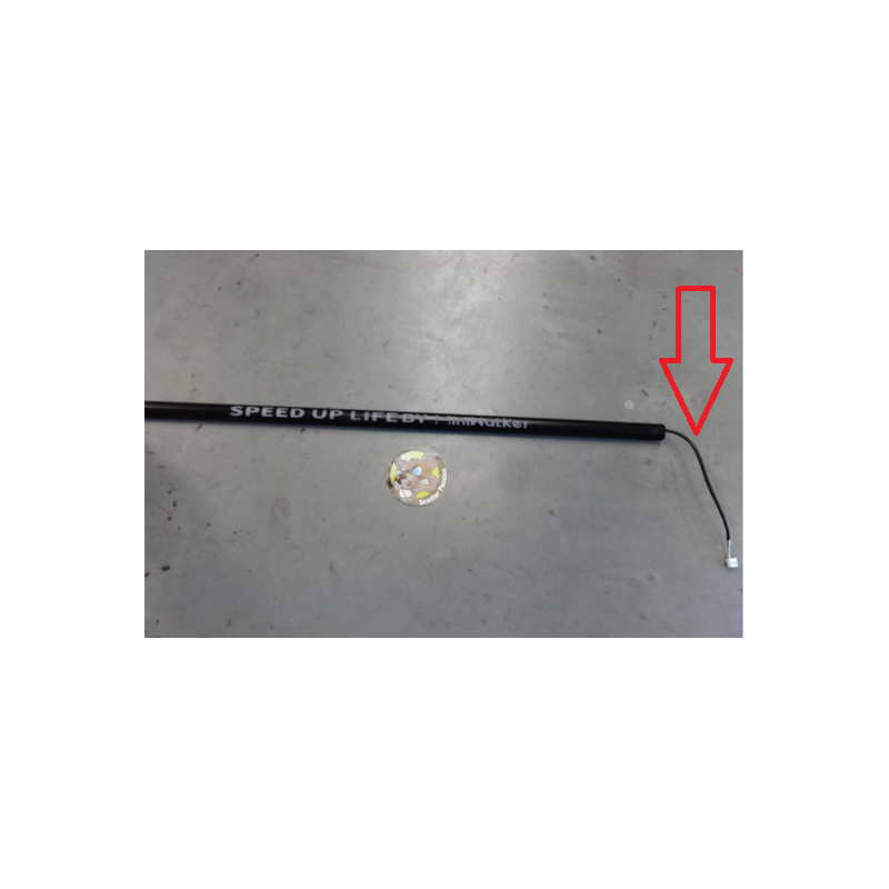 Cache avec éclairage LED pour DECK MINIWALKER Tiger 10 PRO - Prise à DROITE