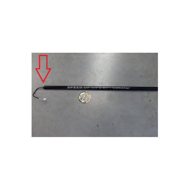 Cache avec éclairage LED pour DECK MINIWALKER Tiger 10 PRO - Prise à GAUCHE