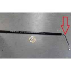 Cache avec éclairage LED pour DECK MINIWALKER Tiger 9 PRO - Prise à DROITE