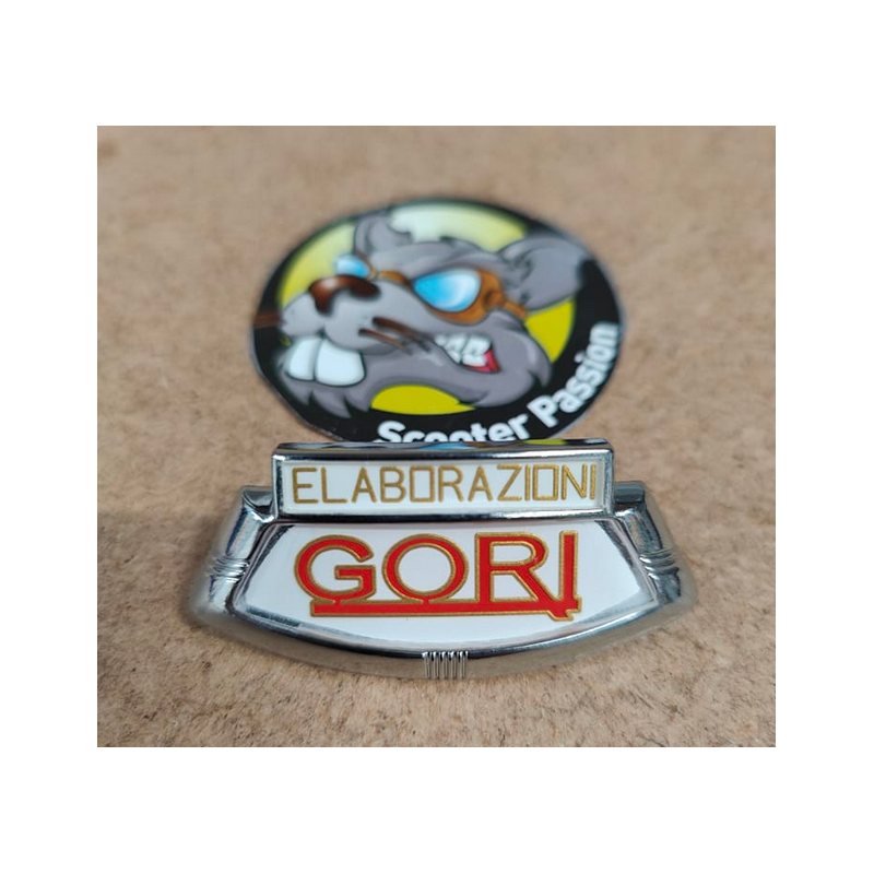 embleme descente klaxon lambretta gori