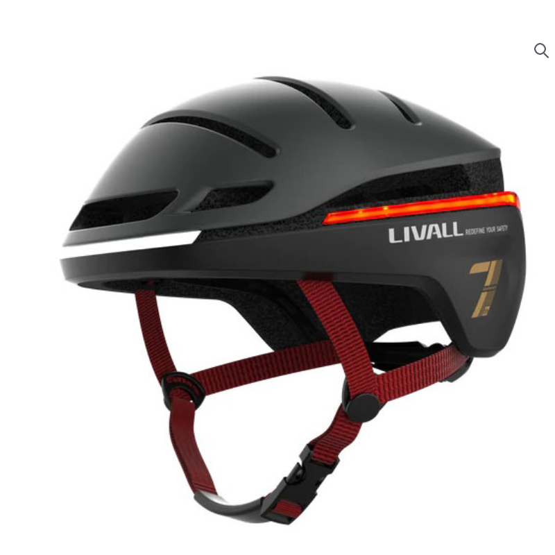 casque protection livall avec clignoteurs pour trottinette électrique à vendre belgique france